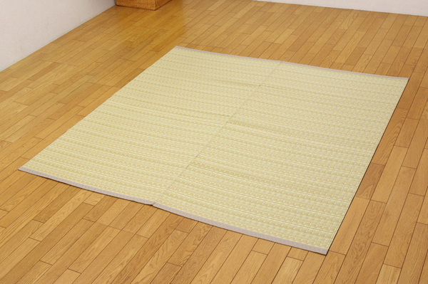洗える PPカーペット 『バルカン』 江戸間2畳（約174×174cm）BE　全体