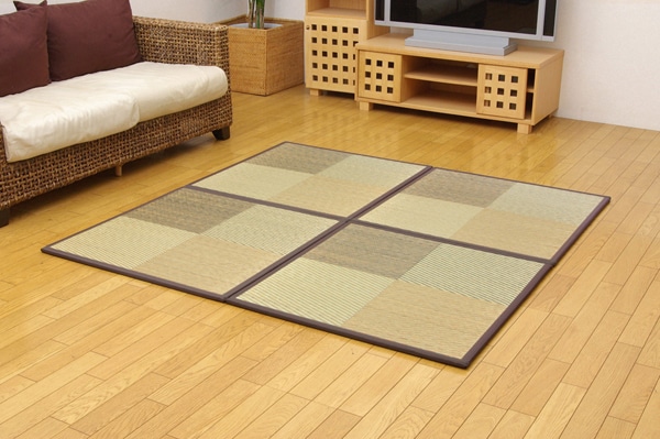 ユニット畳　「ニール」　82×82×1.7㎝　4枚セット