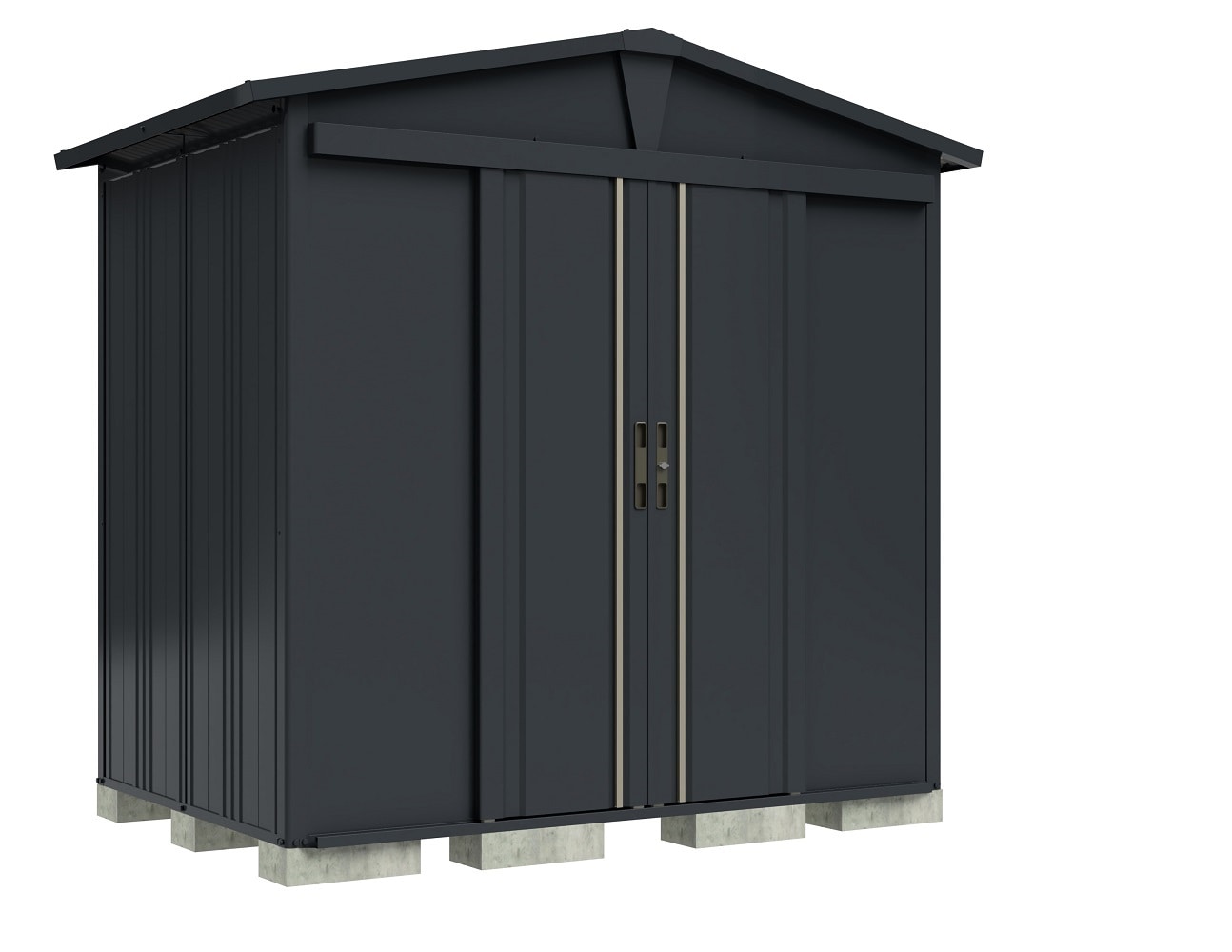 タクボ物置　LEISURE　一般型標準屋根　棚なし　LSN-1815YK　YK