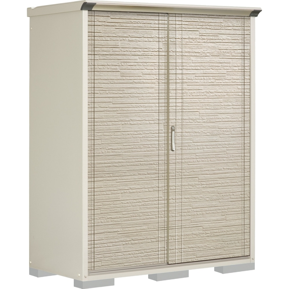 タクボ物置ペインタ　全面棚タイプ　本体色ムーンホワイト　P-157AFE2　SDセラミック