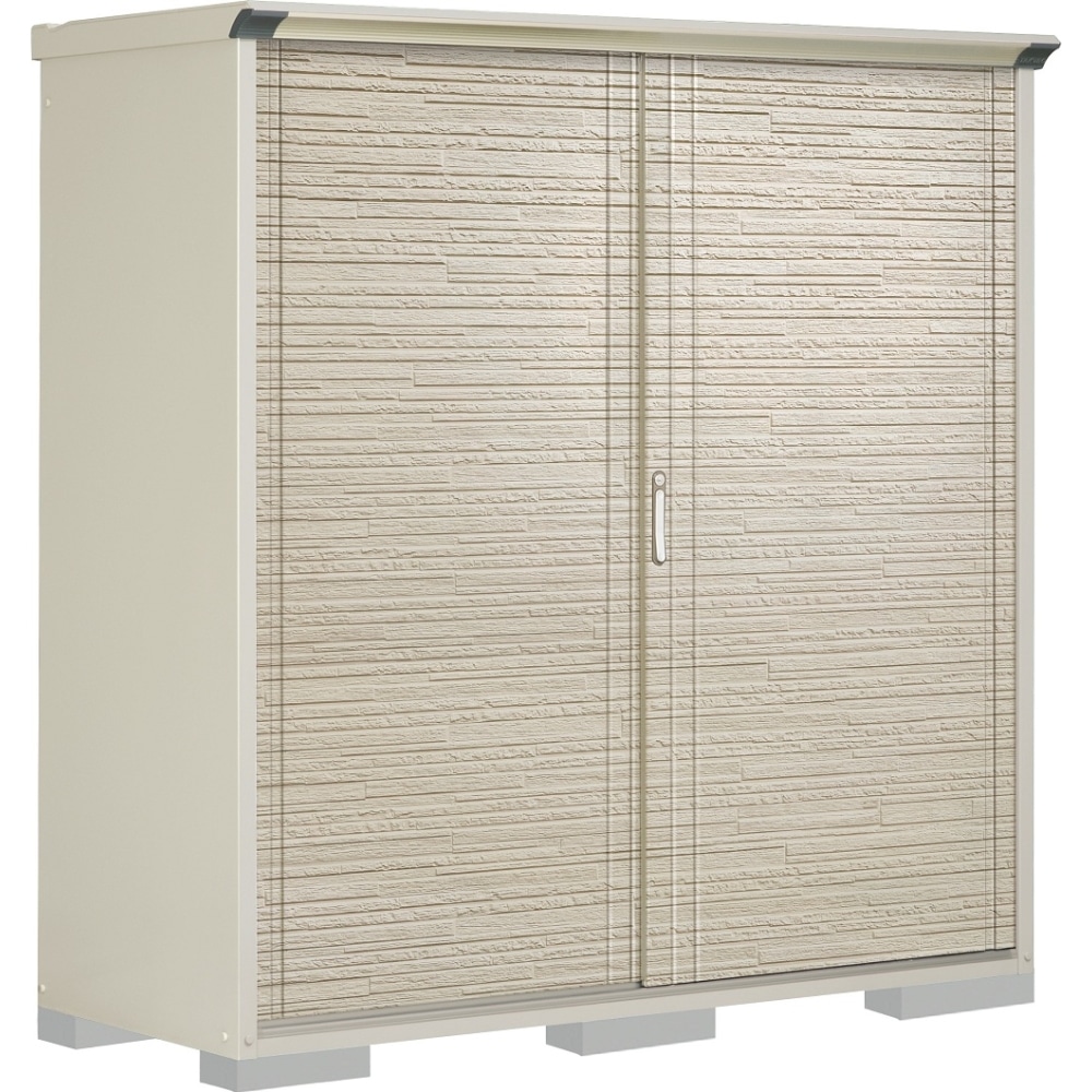 タクボ物置ペインタ　全面棚タイプ　本体色ムーンホワイト　P-197AFE2　SDセラミック