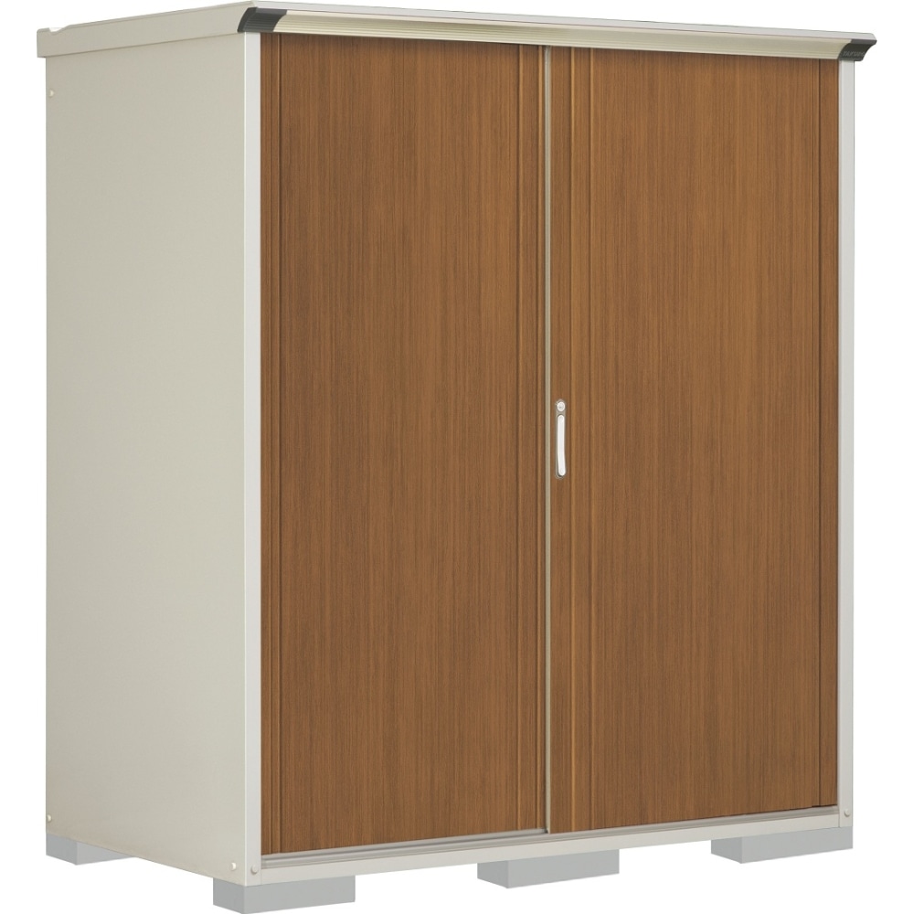 タクボ物置ペインタ　たて置きタイプ　本体色ムーンホワイト　P-179ATE5　WTキャメル