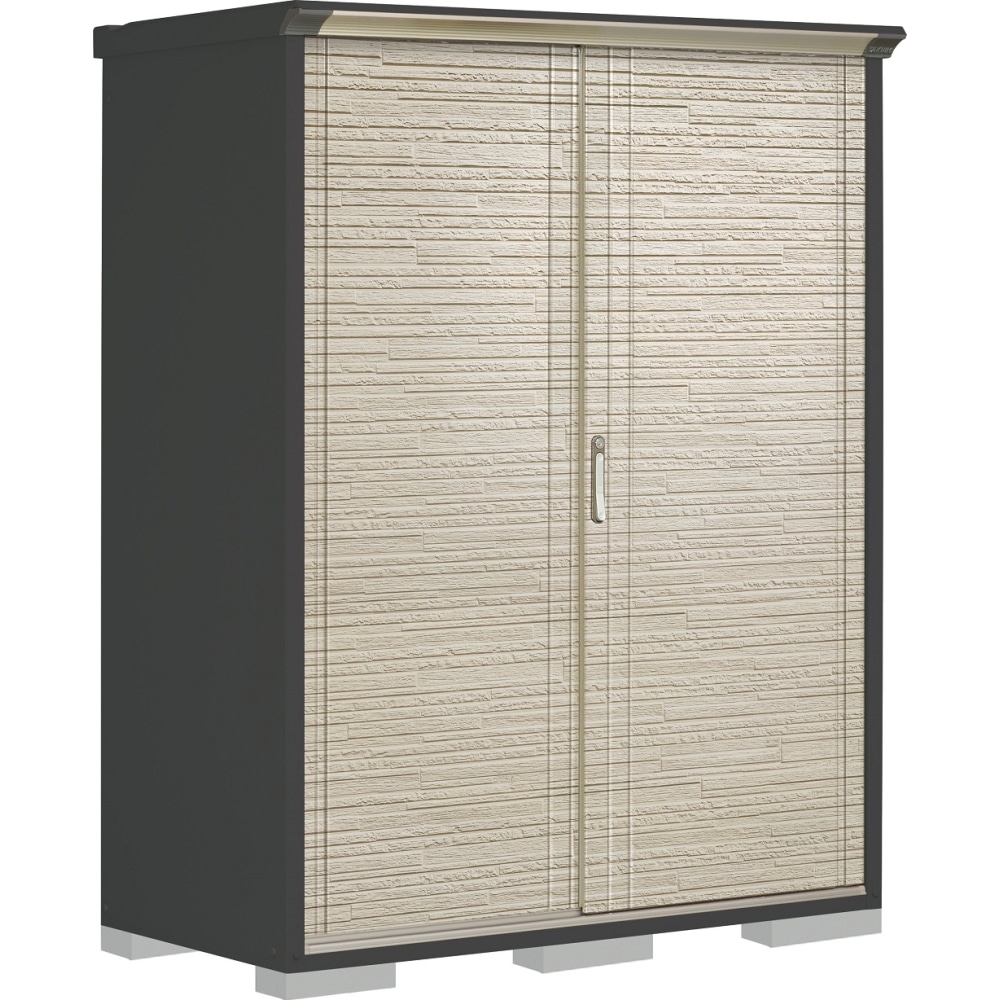 タクボ物置ペインタ　たて置きタイプ　本体色アイボリーブラック　PY-157ATE2　SDセラミック