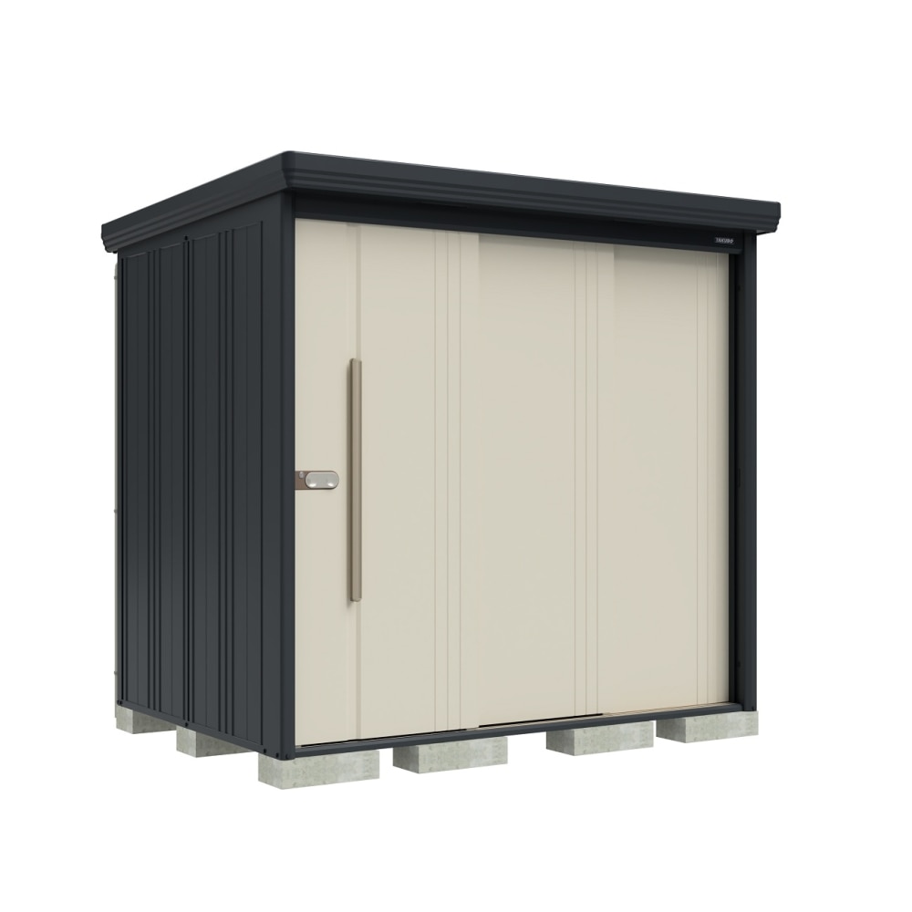 タクボ物置　mrストックマンNYシリーズ　多雪型標準屋根　NY-S2215W　ムーンホワイト