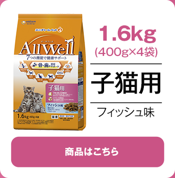 1.6kg子猫用フィッシュ味