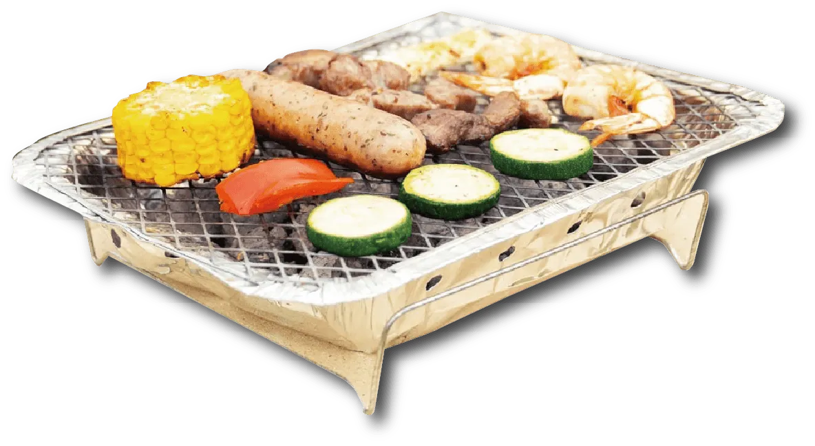 インスタントコンロで調理