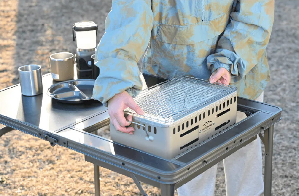 卓上角型コンロ