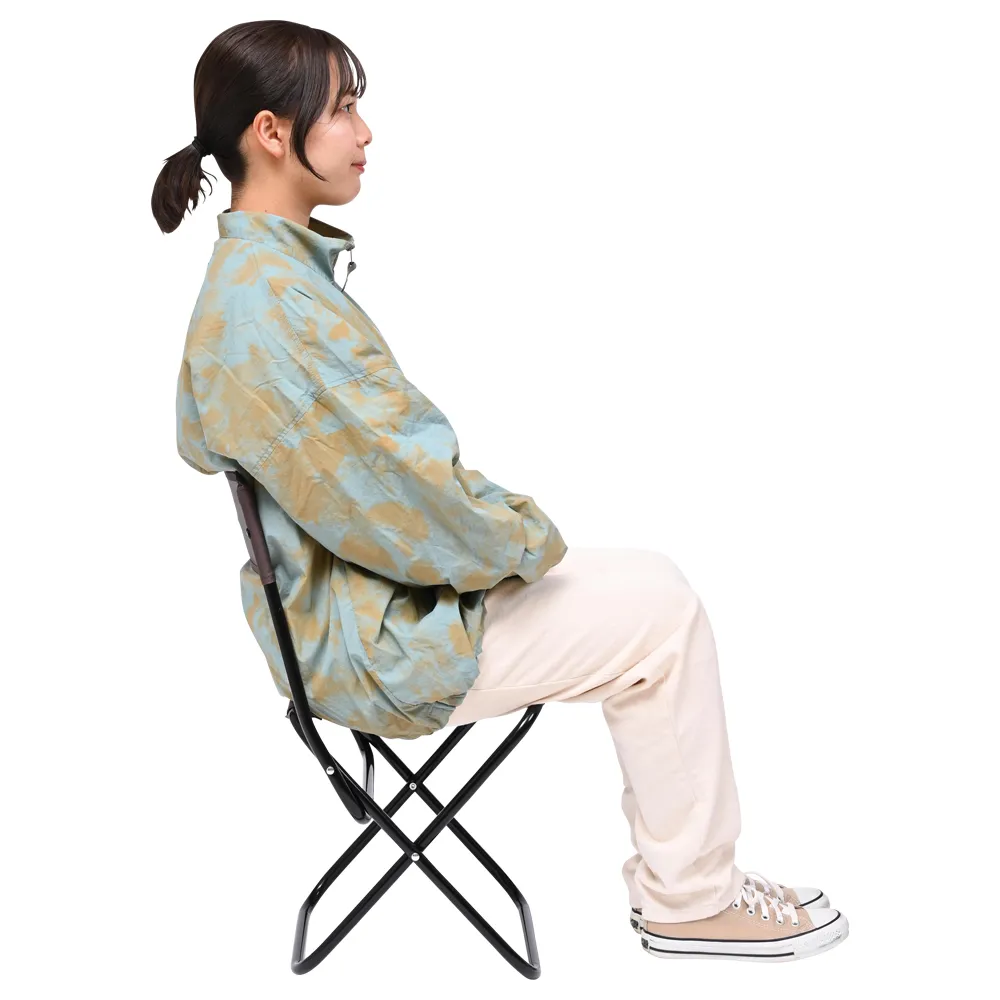 パイプチェアブラウン