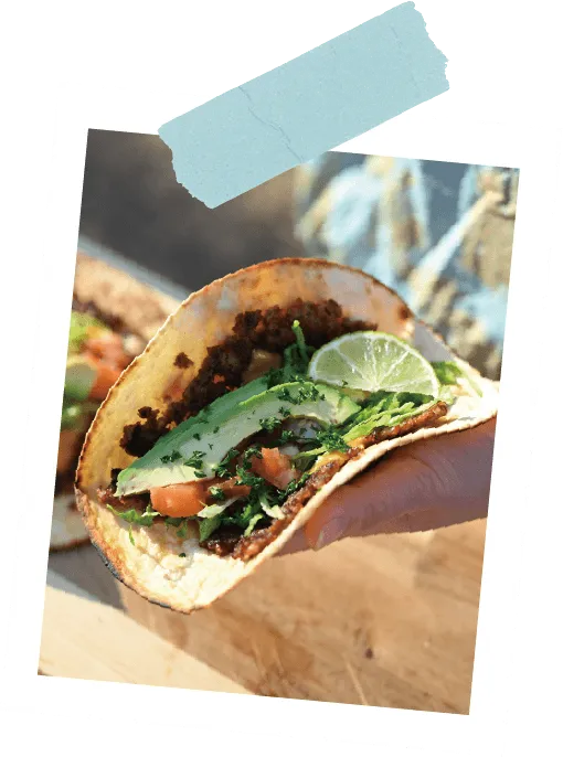 残りの具材をのせて巻いて召し上がれ