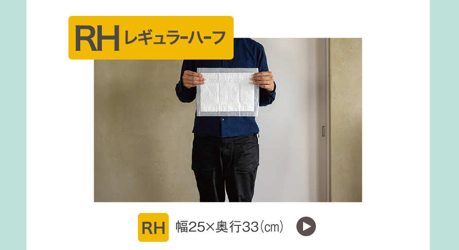 レギュラーハーフサイズ