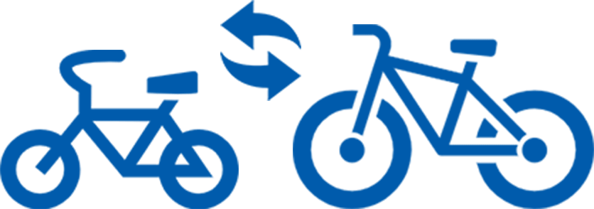 アイコン　自転車交換