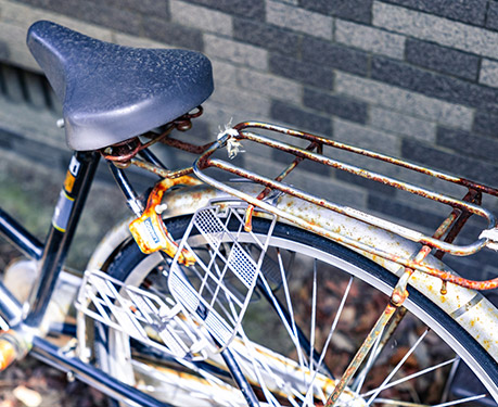 古い自転車