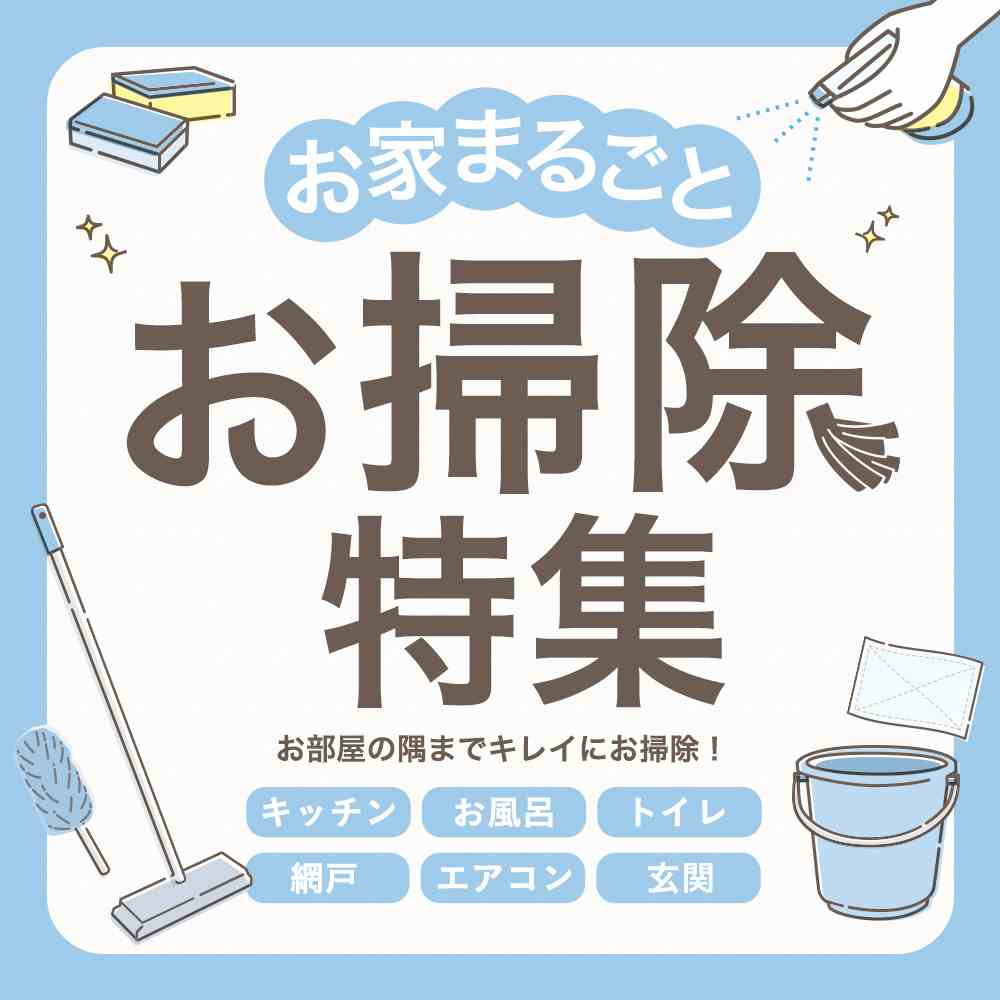 お掃除特集
