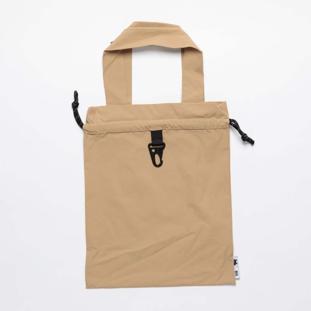 URBAN RESEARCH 巾着バッグ　キャメル キャメル