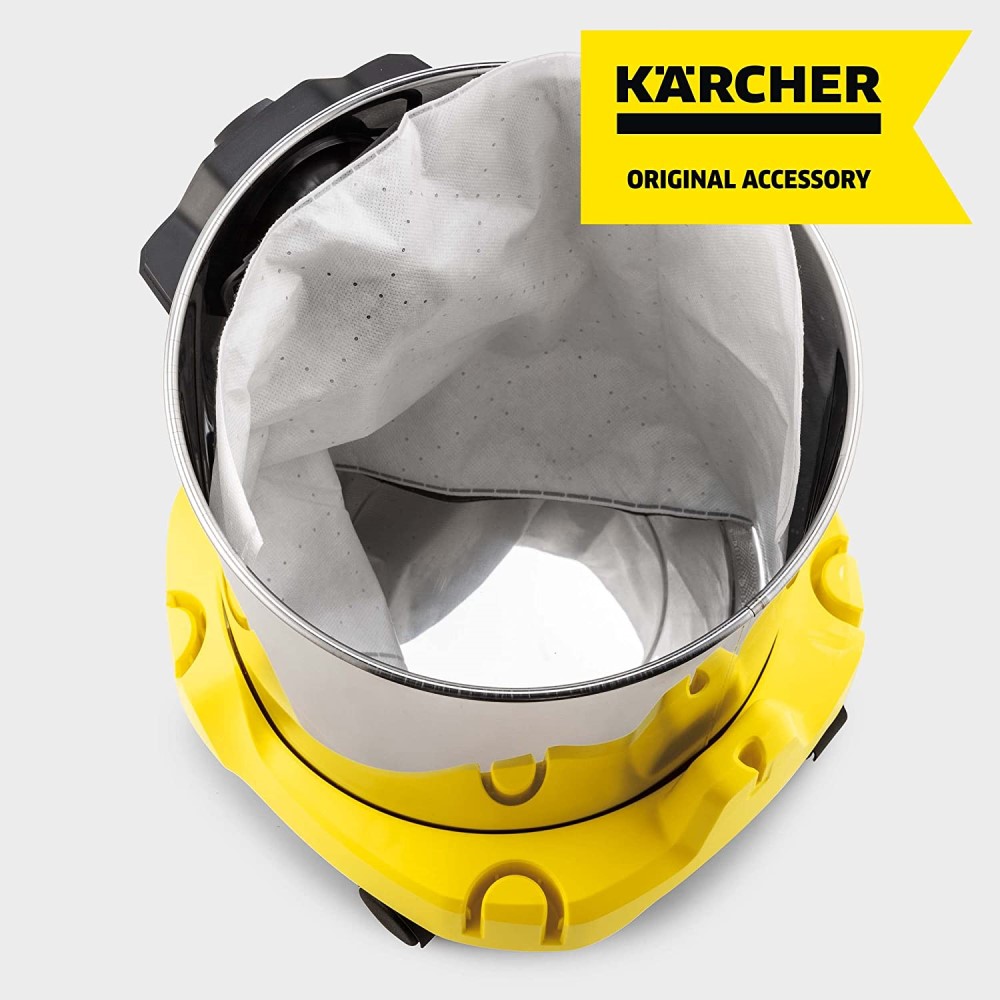 ケルヒャー（Karcher） 乾湿クリーナーアクセサリーフリースバッグ４枚入り フリースバッグ４枚入
