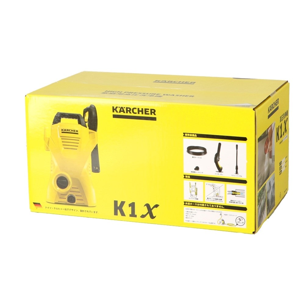 家庭用高圧洗浄機　Ｋ１　Ｘ　１．６０２－２３５．０　イエロー