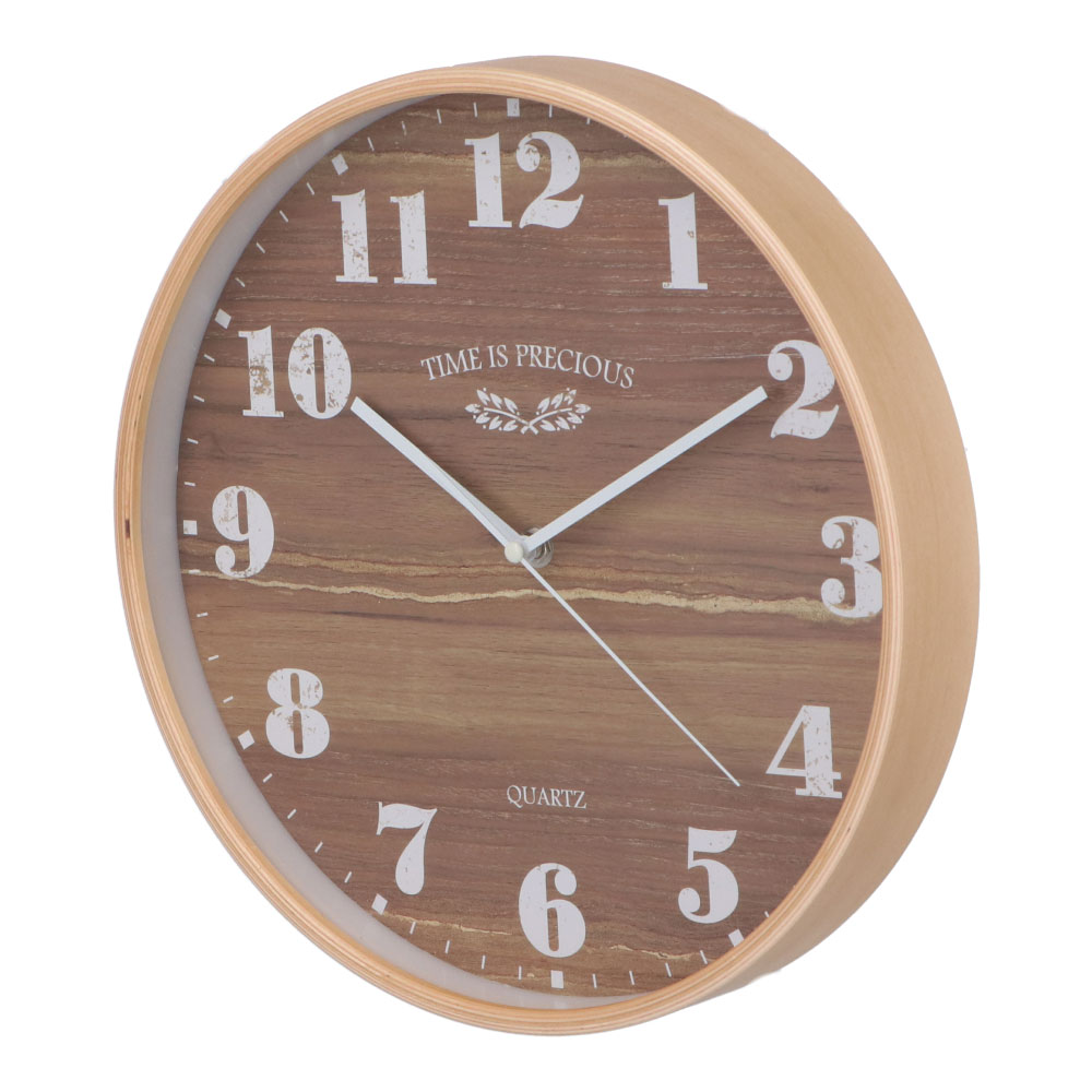 LIFELEX　木枠掛時計　ＦＸ－５８５０ ナチュラルブラウン