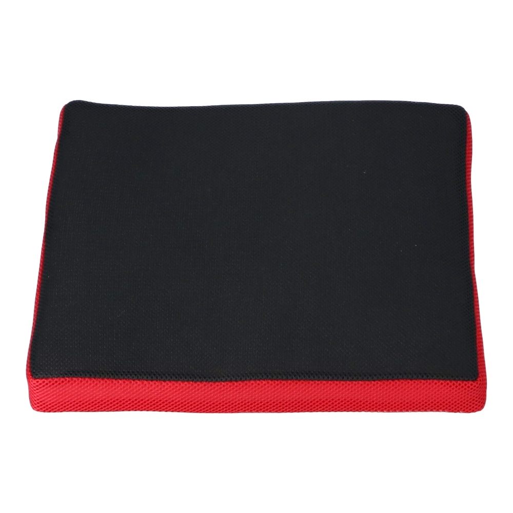 【アウトレット】シートクッション　メッシュ　ブラック　約４０×４０cm ブラック