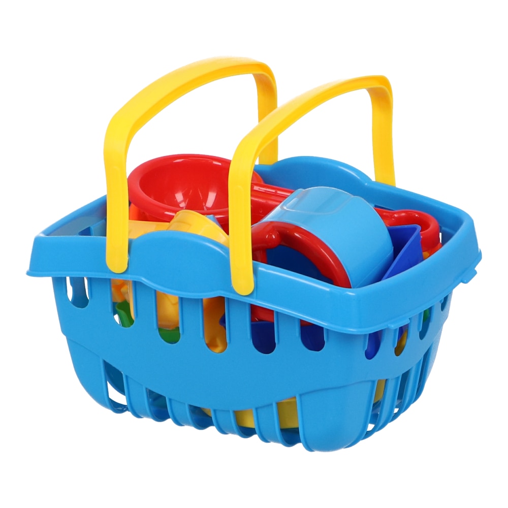 LIFELEX カゴ付砂遊びセット　Ｂ　ＺＨ０００１２０－Ｂ