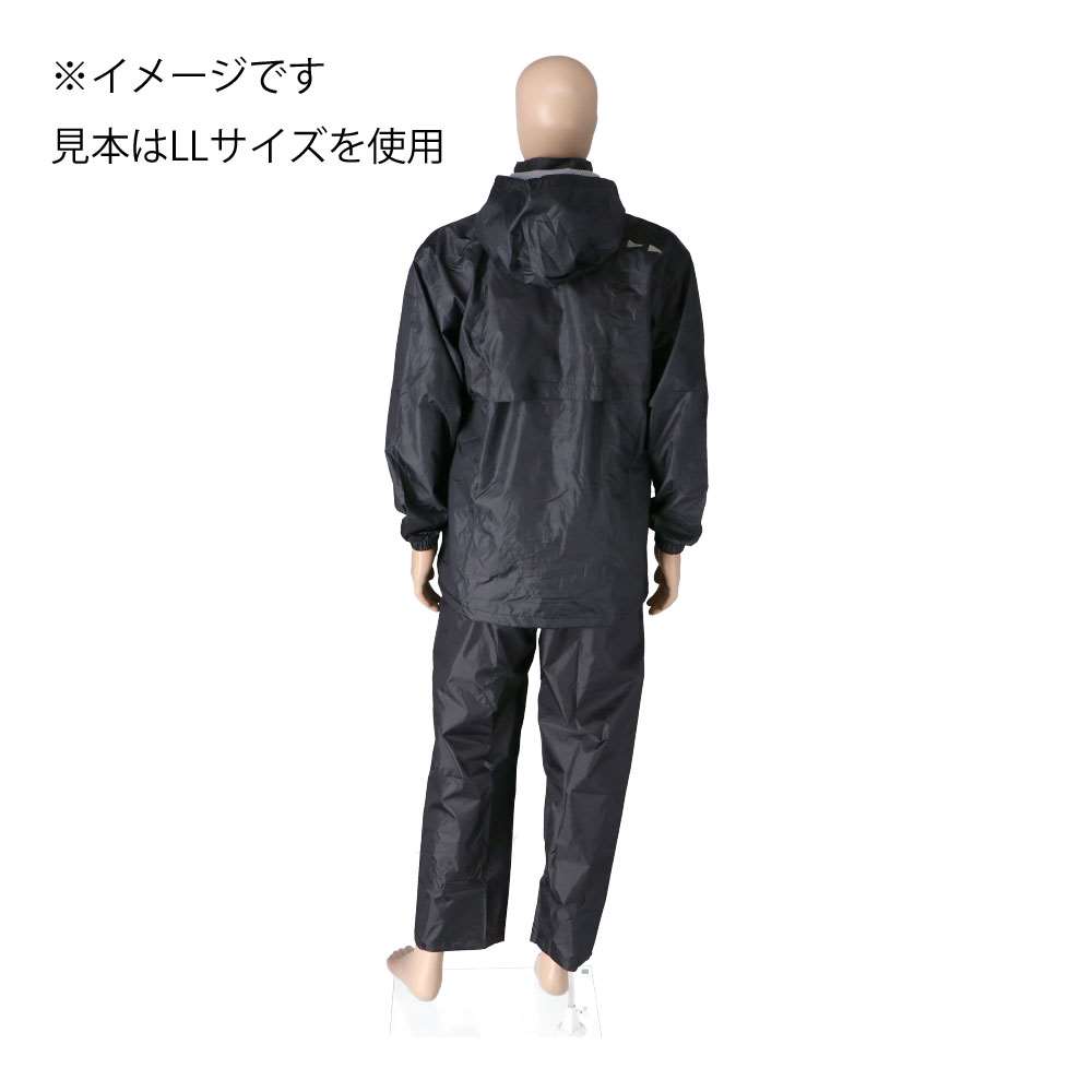 コーナンオリジナル　PROACT　軽量レイン　ＫＰ－１０２　カモブラック　４Ｌ 4L