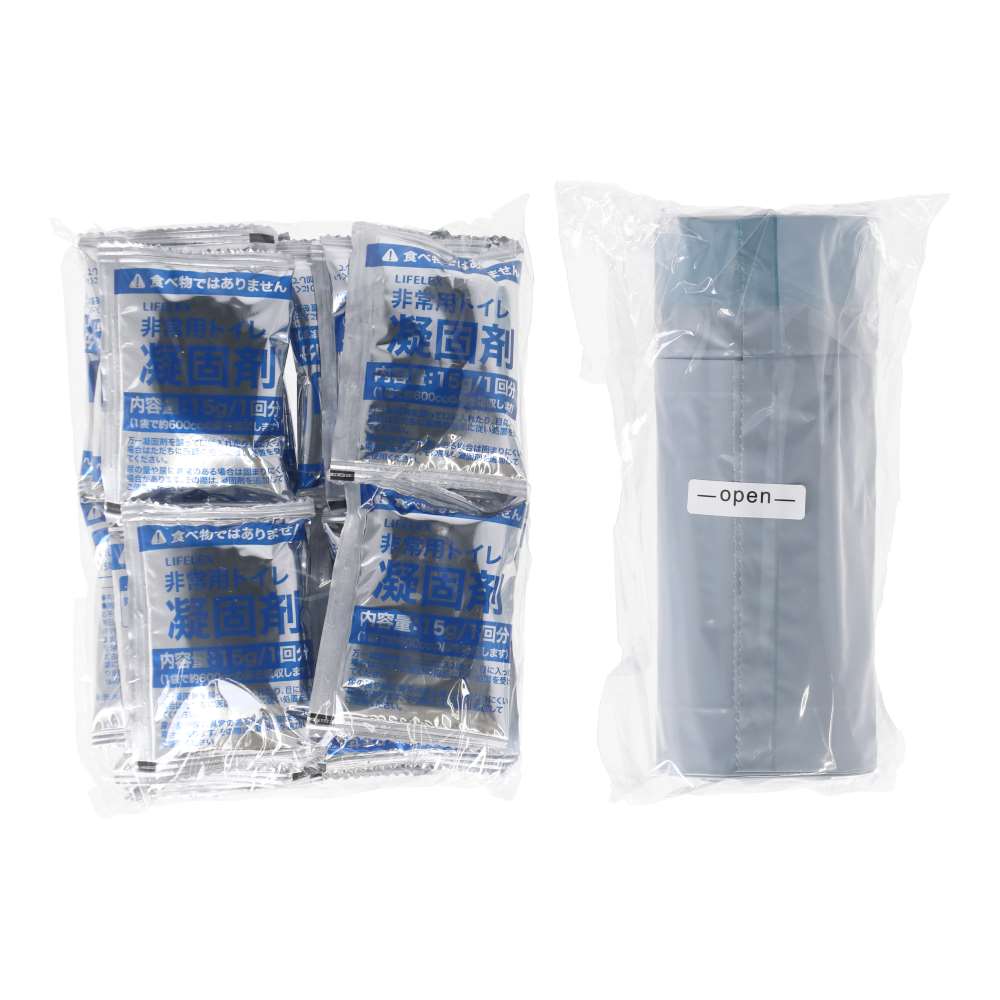 LIFELEX　非常用簡易トイレ袋２０回分　ＫＷ２１－４０７６ 袋20回分