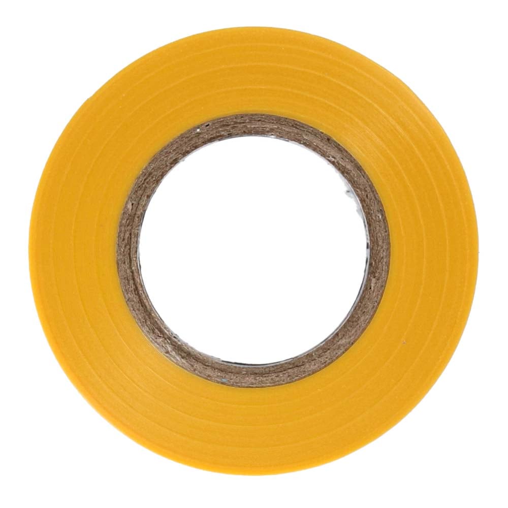 PROACT 絶縁テープ　黄　約幅１９ｍｍ×１０ｍ　×１０個セット 黄 10個セット