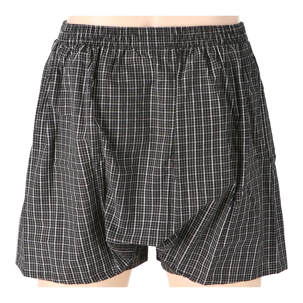 LIFELEX　トランクス　１Ｐ　ブラックチェック　ＬＬ ブラックチェック　ＬＬ