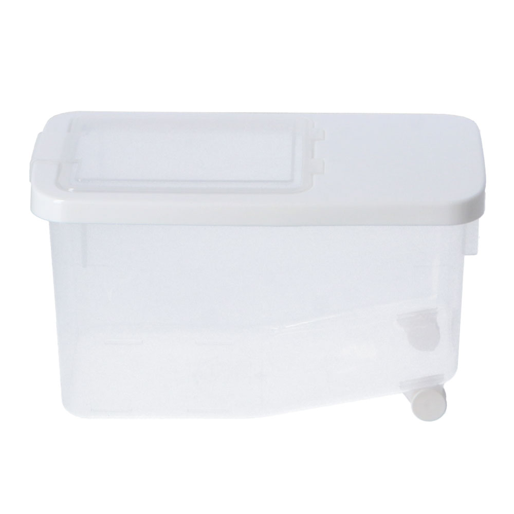 LIFELEX キャスター付き密封米びつ ＫＴＳ０５－０３８１ ６ｋｇ(キャスター付き／6ｋｇ):  生活用品・キッチン用品|ホームセンターコーナンの通販サイト