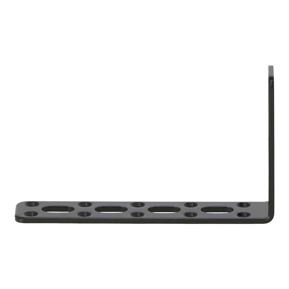LIFELEX 接合金物L ブラック 2×4長穴 KR03-1166