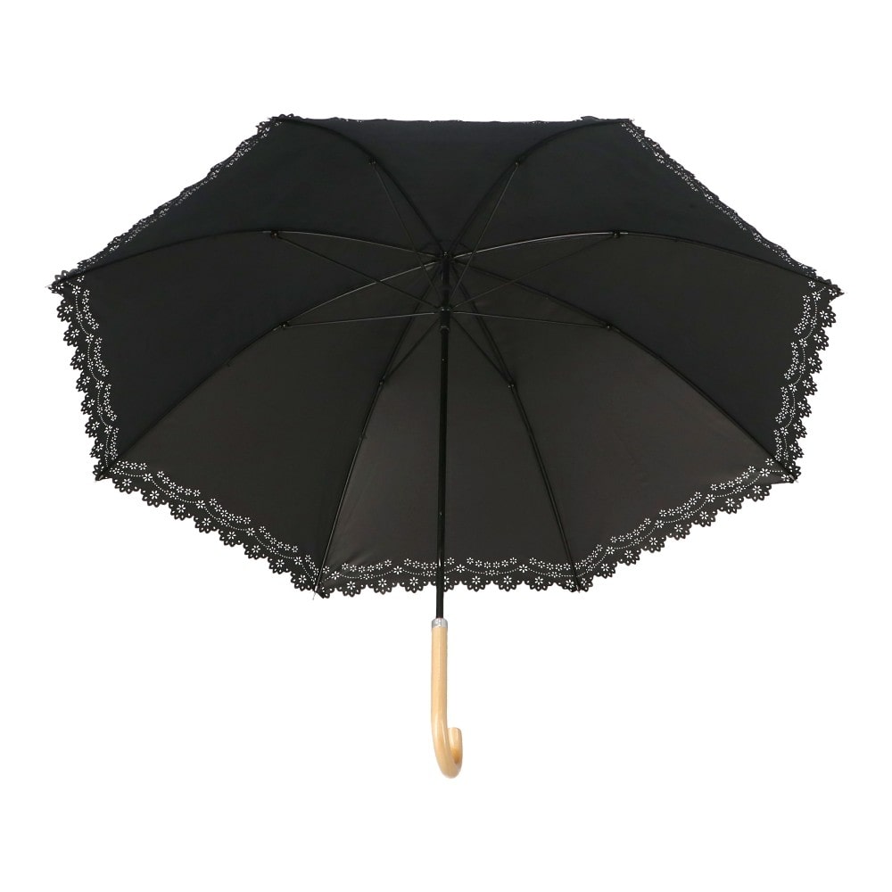 LIFELEX　婦人　日傘にもなる長傘　ブラック５０　ＵＶカット加工 ブラック