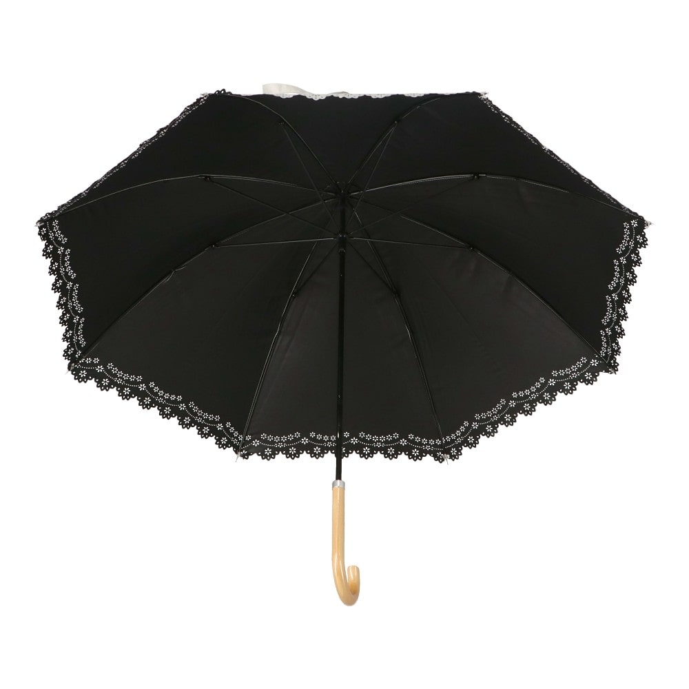 LIFELEX　婦人　日傘にもなる長傘　シルバー５０　ＵＶカット加工 シルバー