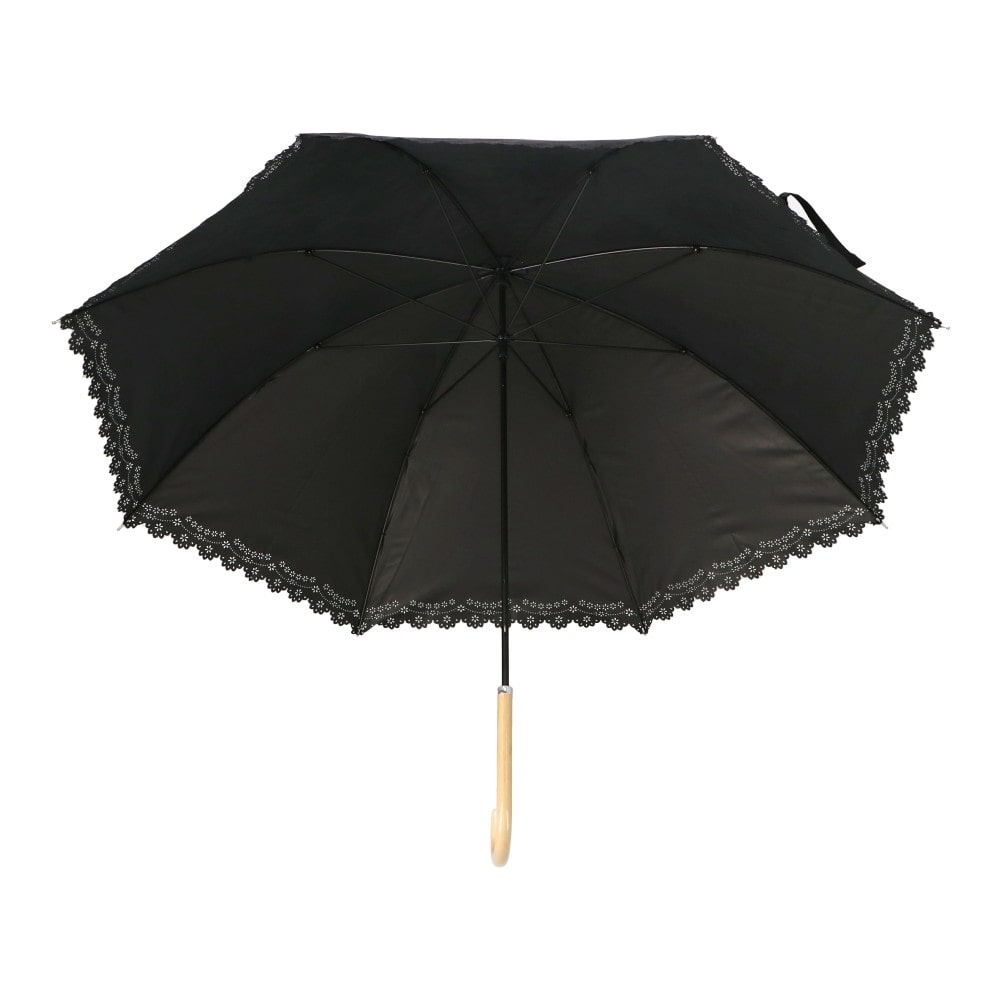 LIFELEX　婦人　日傘にもなる長傘　ブラック６０　ＵＶカット加工 ブラック