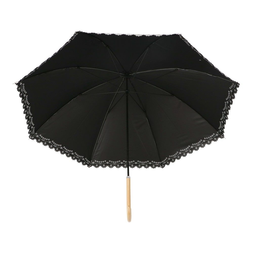 LIFELEX　婦人　日傘にもなる長傘　シルバー６０　ＵＶカット加工 シルバー