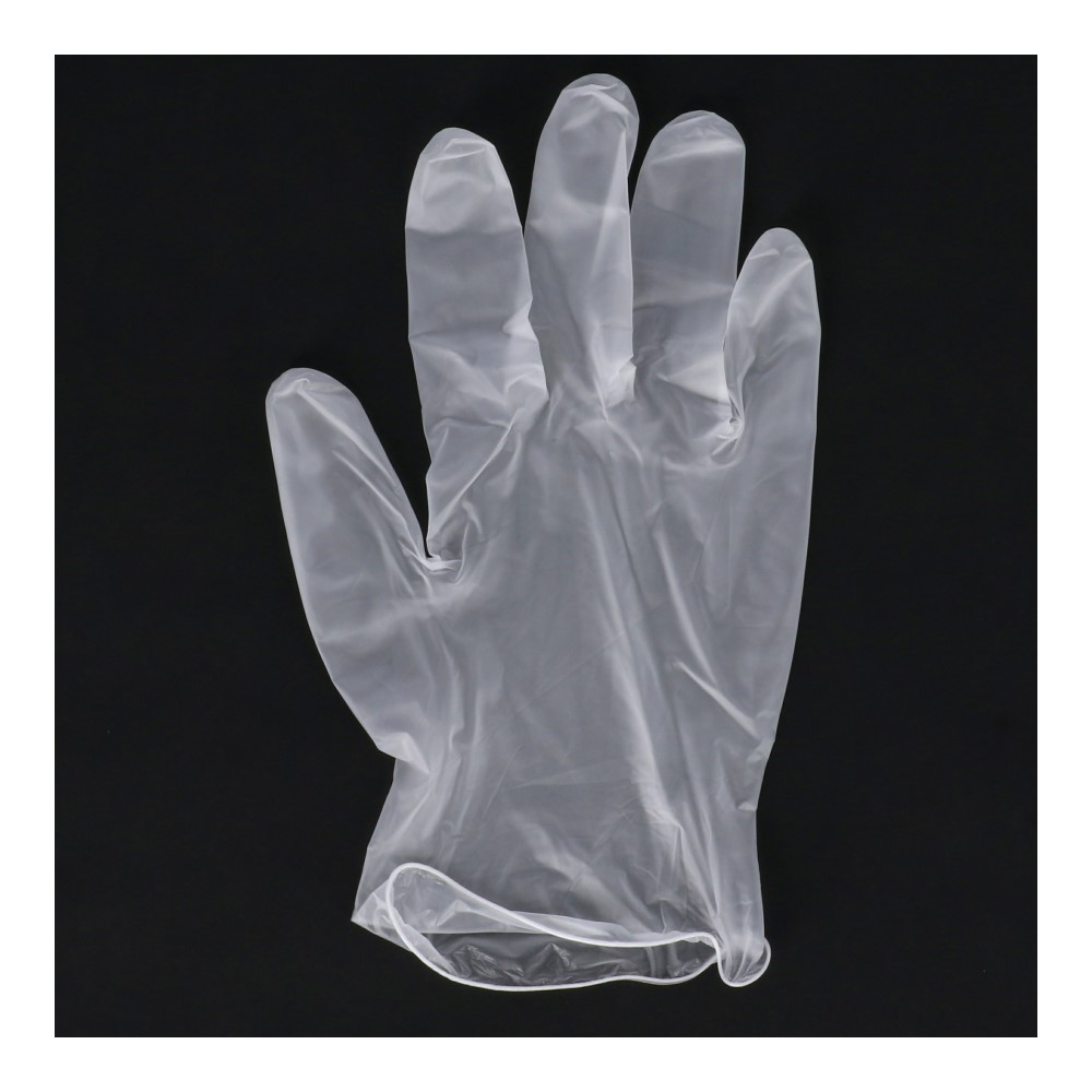 PROACT ビニール手袋　Ｍサイズ　１００枚入　クリア Ｍサイズ
