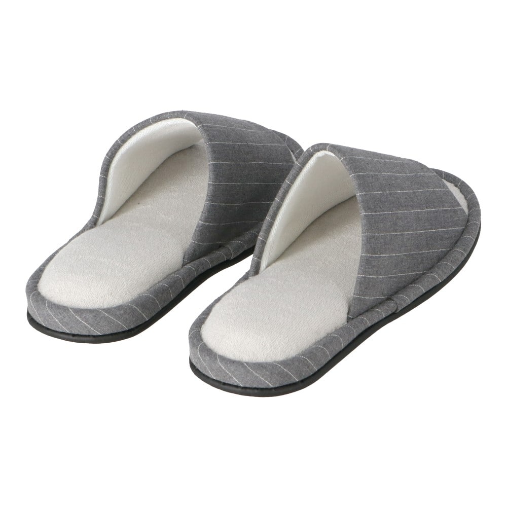 LIFELEX　高反発スリッパ　チャコール　Ｍ M