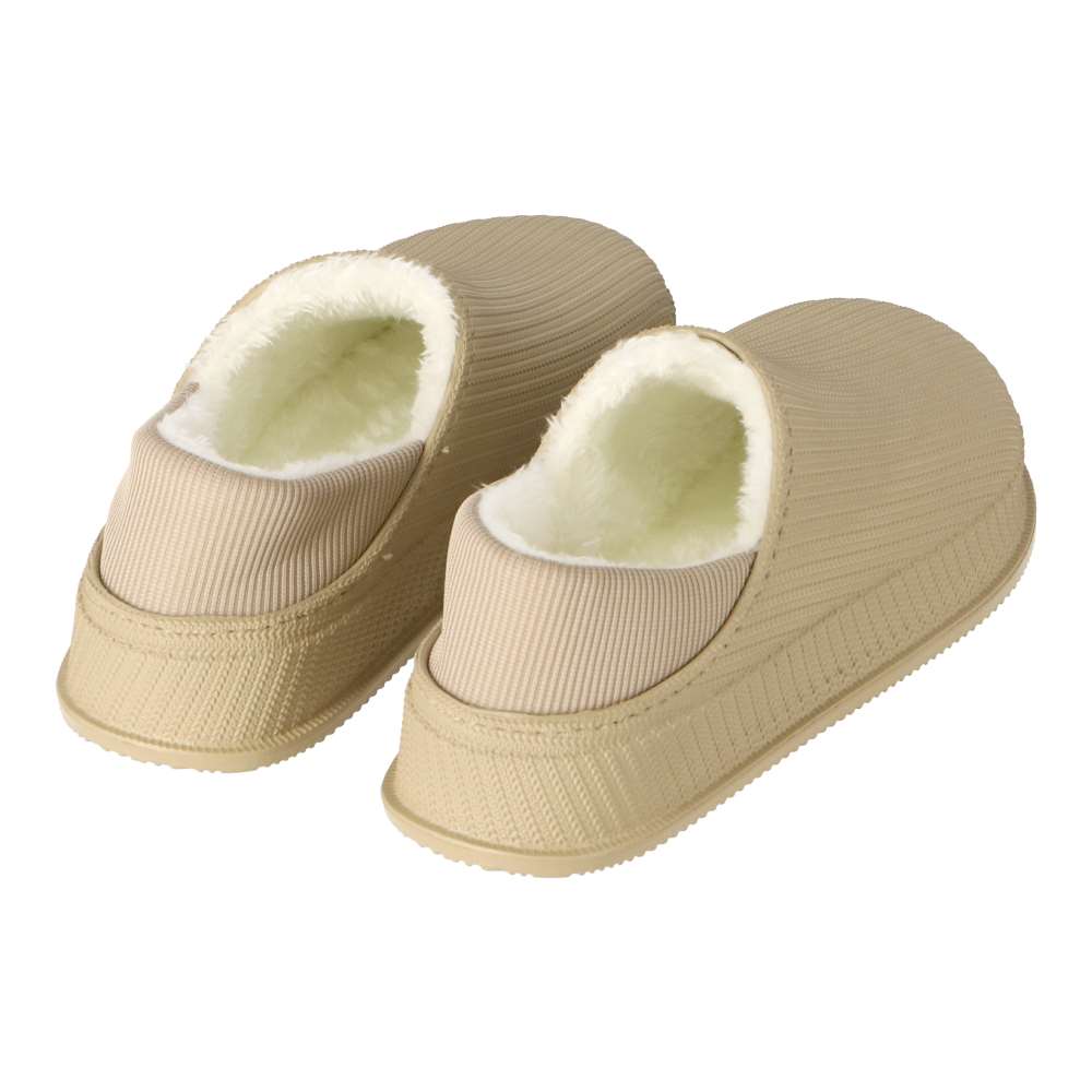 LIFELEX　ＥＶＡリブ付サンダル　ベージュ　Ｍ ベージュ M