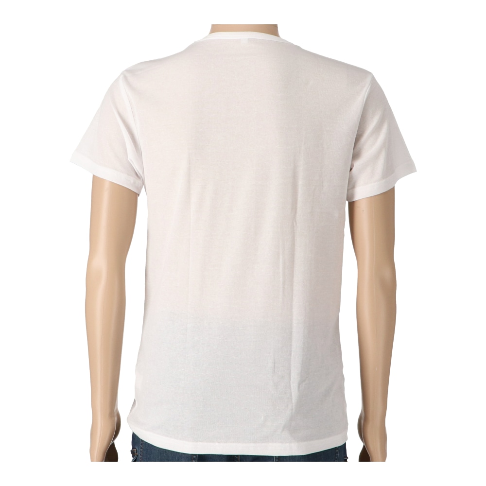 LIFELEX　綿混丸首インナー２Ｐ　ホワイトＬ ２Ｐ　Ｌ