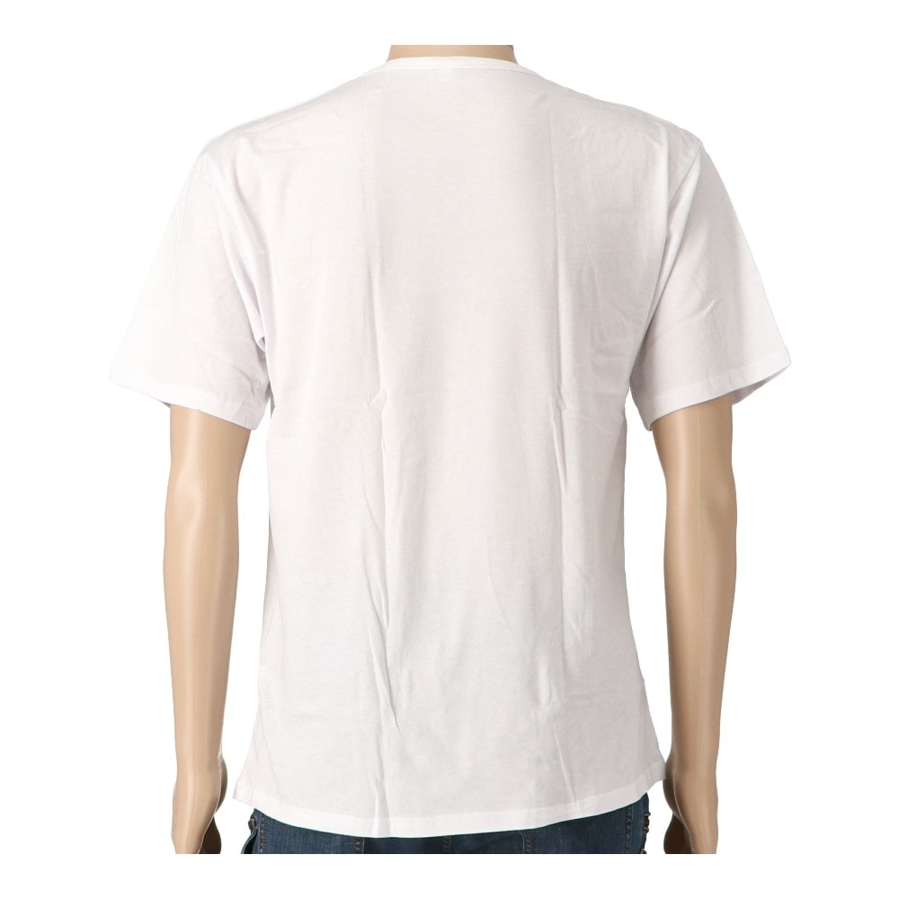 LIFELEX　綿天竺Ｖ首インナー　２Ｐ　ホワイト　Ｌ ホワイト　Ｌ