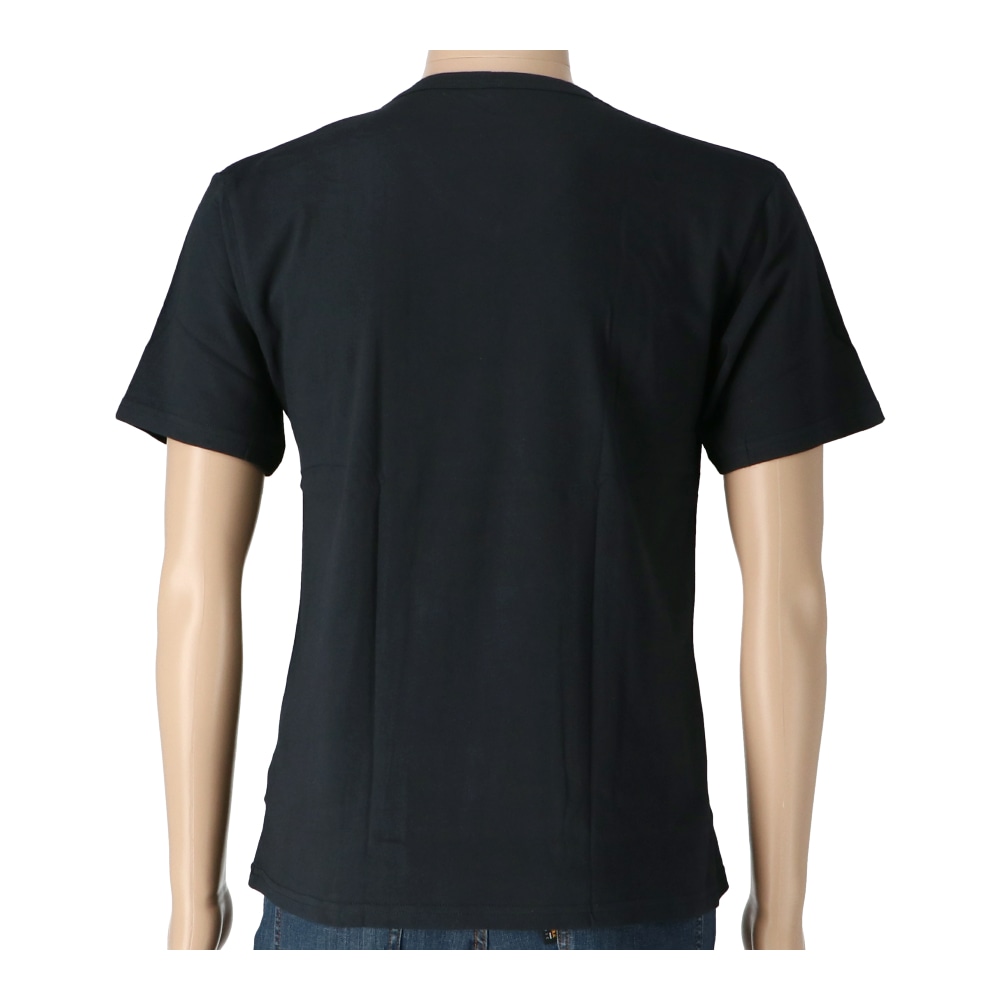 LIFELEX　綿天竺Ｖ首インナー　２Ｐ　ブラックＬＬ ブラック　ＬＬ