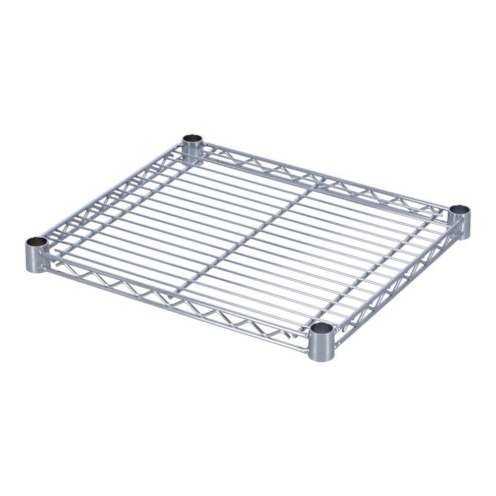 LIFELEX 19Φシステムラック 棚板 19-S4035 シルバー　×４枚セット 395×345mm ×4セット