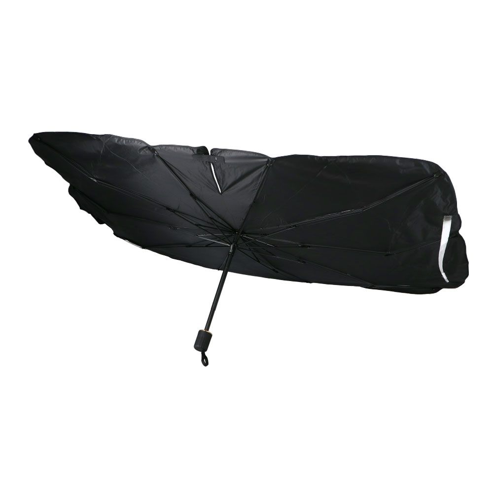 折り畳み傘型サンシェード　Ｌ　ＫＡＫ０７－０５８４　黒 L