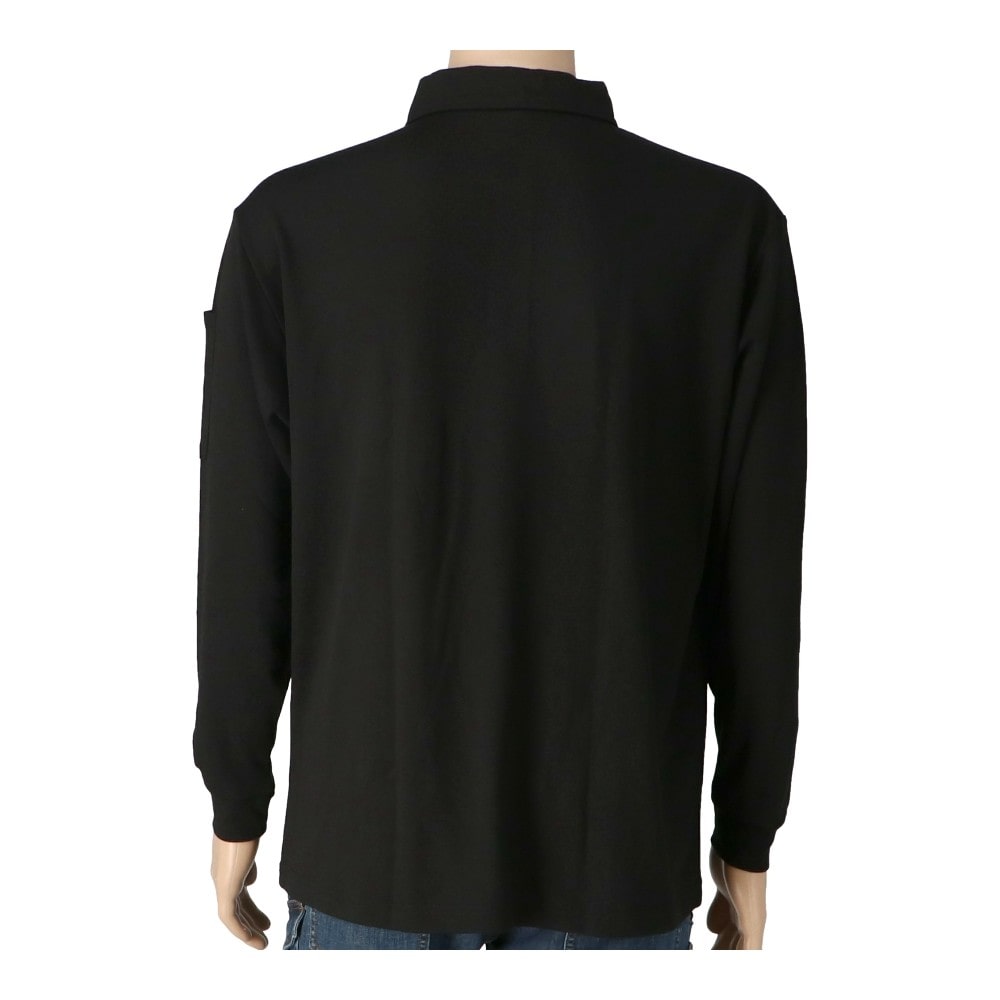 PROACT　綿混ワークポロシャツ　ブラック　Ｍ Ｍ　ブラック