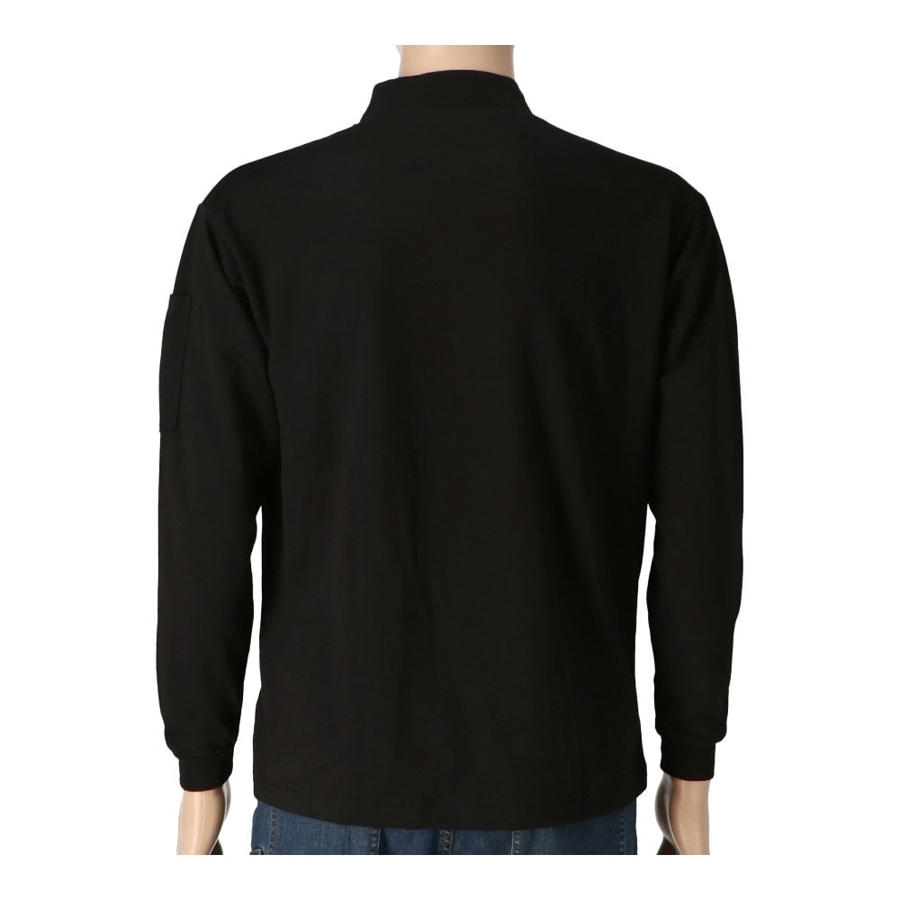 PROACT　綿混ワークハイネック　ブラック　３Ｌ 3L