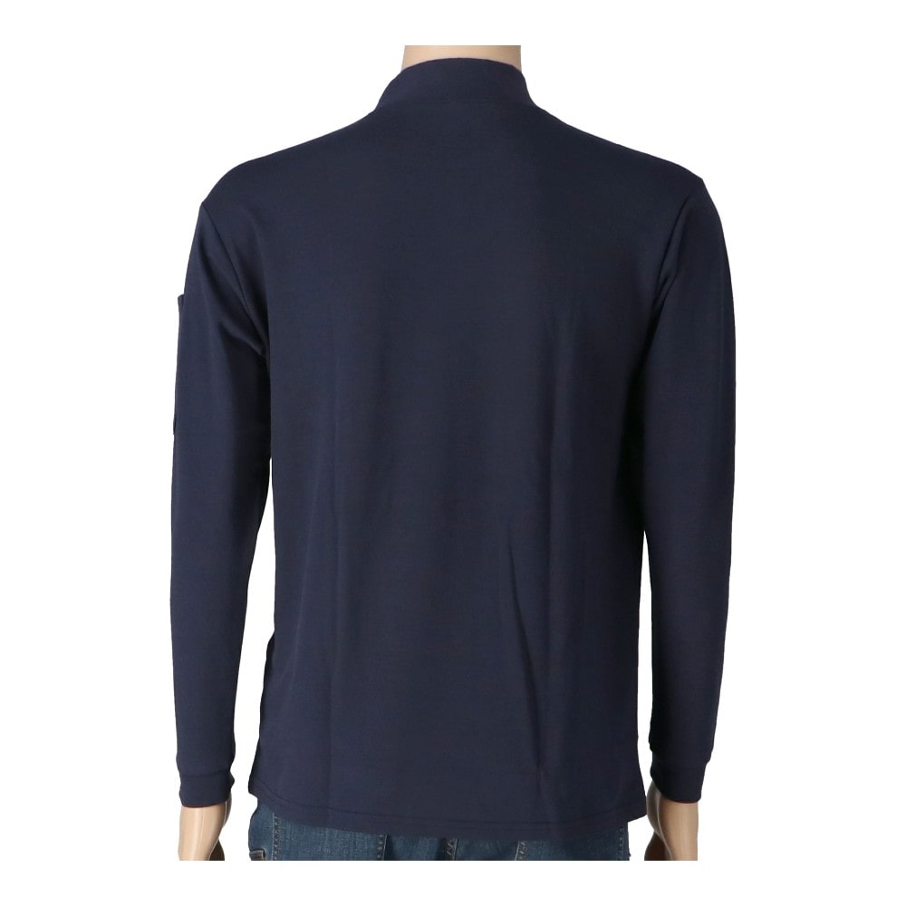 PROACT　綿混ワークハイネック　ネイビー　ＬＬ LL