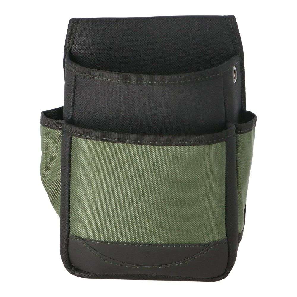 PROACT　腰袋２段（大）　ＫＯＣ－２６１７　オリーブ オリーブ