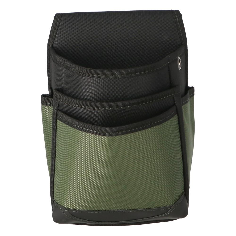 PROACT　腰袋３段（大）　ＫＯＣ－２６４８　オリーブ ブラック