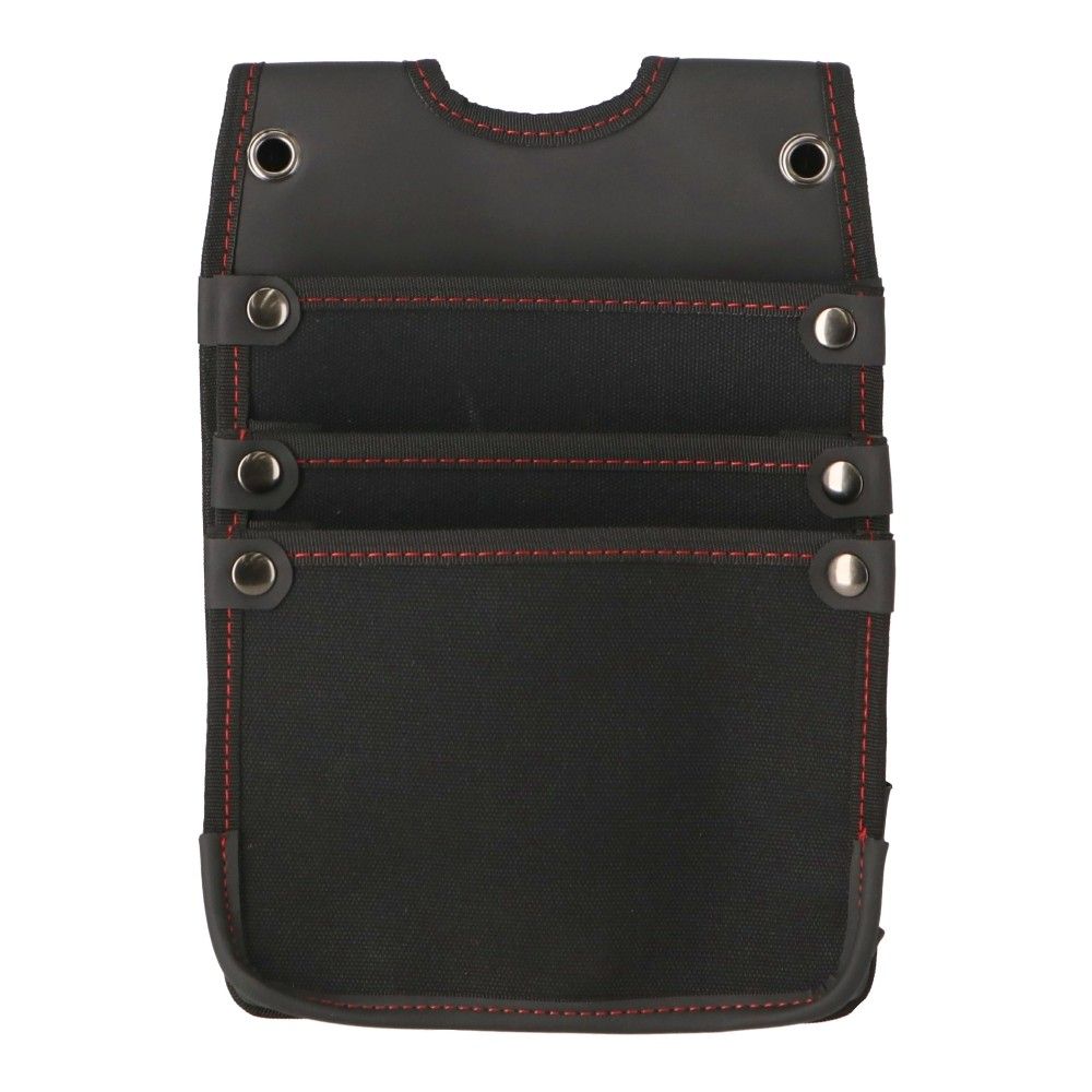 PROACT　帆布電工袋３段　ＫＯＣ－２７４７　ブラック