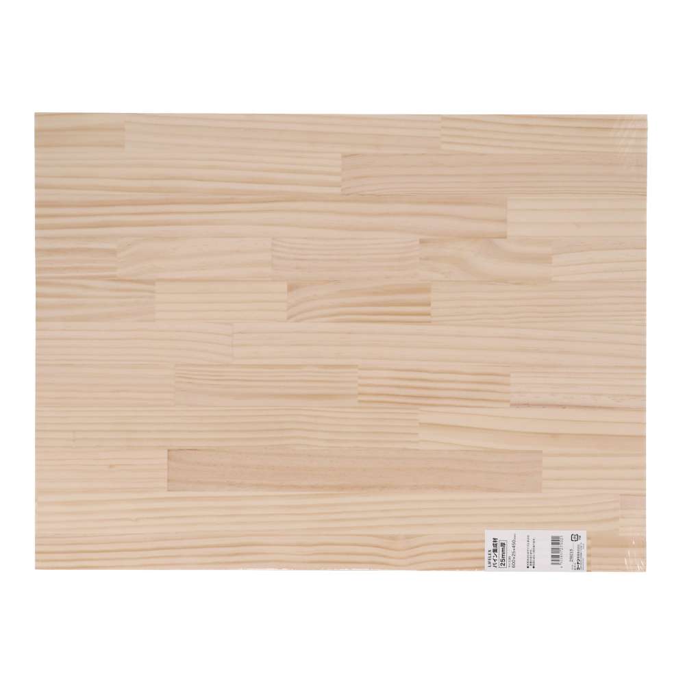 LIFELEX　パイン集成材２５ｍｍ　６００×４５０×２５ 600×450×25