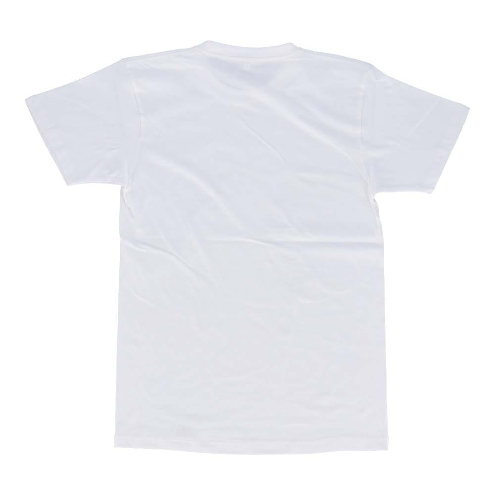 【コンビニ受取対応商品】 S Tシャツ コットンUSA半袖 無地 生活用品 ホワイト(S): トップス