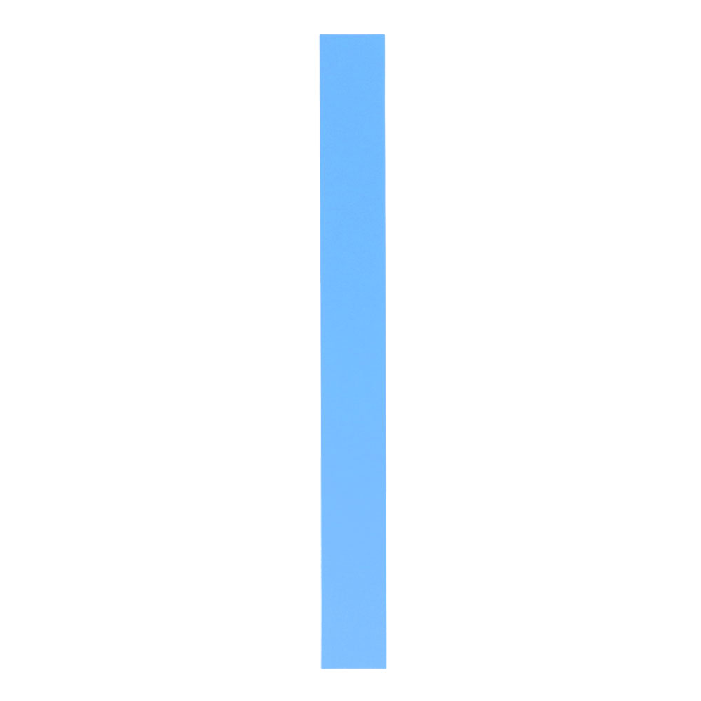 PROACT 万能樹脂スペーサー大　約１．０×５０×４８０ｍｍ（青） 大　約１．０×５０×４８０ｍｍ（青）